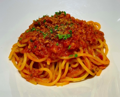 魚介のトマトラグーパスタ