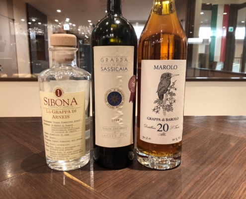 おすすめのお酒「グラッパ」