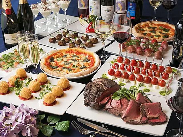 【貸切・半貸切】ご立食パーティープラン